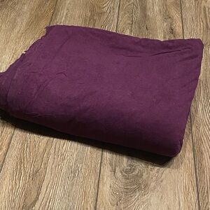 Purple fabric